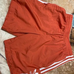 Adidas trefoil woven shorts